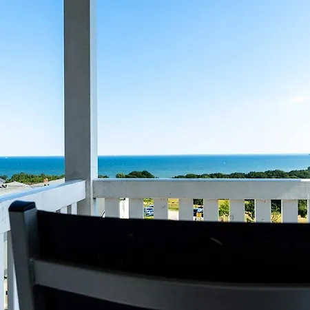 Meerblick 29: Seaview With Balcony And Access Goehren (Ruegen)