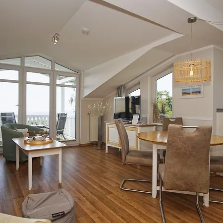 Mit Meerblick Und Balkon, Gratis Nutzung Vom Ahoi Erlebnisbad Und Sauna In Sellin - Meeresblick 29 Apartment Goehren (Ruegen)